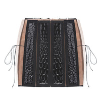 Lacquered skirt