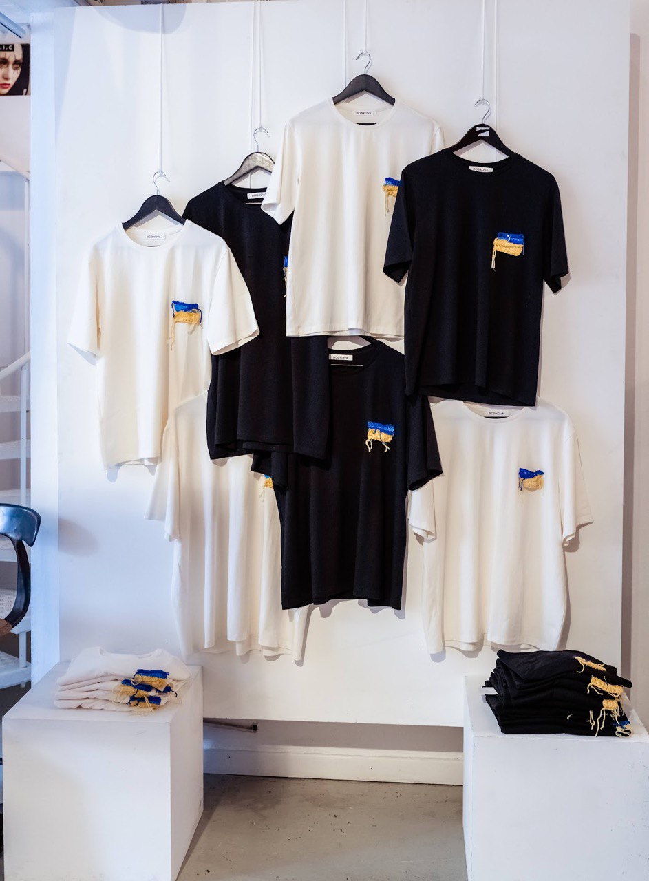 Ukrainian flag t-shirt