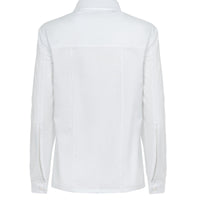Naked Collarbone Shirt in white