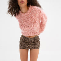 Pink Fluffy Sweater