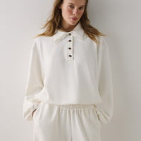 Basic Trousers in milk