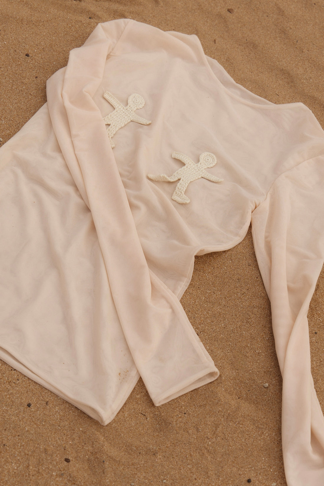 Knitted Soul Top in peach
