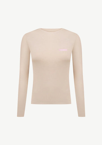 Sand Long-sleeve Top