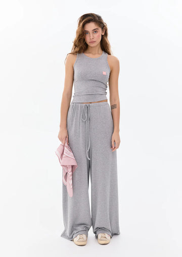 Viscose Top in heather grey
