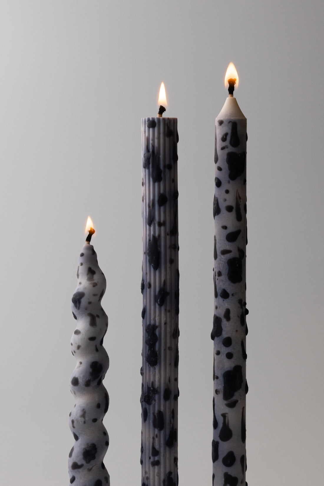 Dalmation Taper Candles