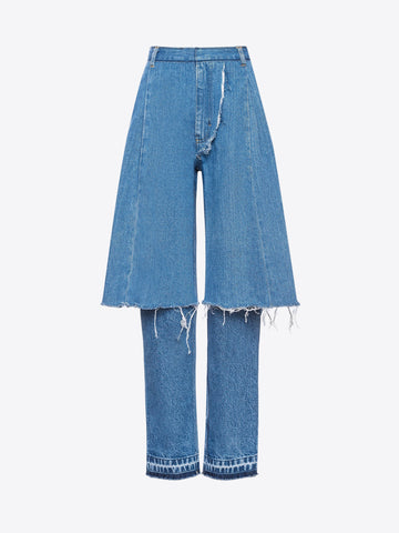 Reworked Vintage Demi-denims jeans