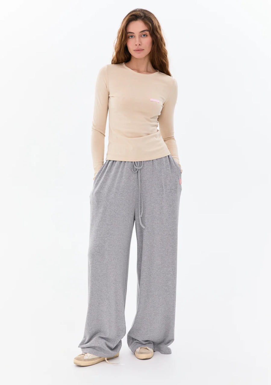 Sand Long-sleeve Top