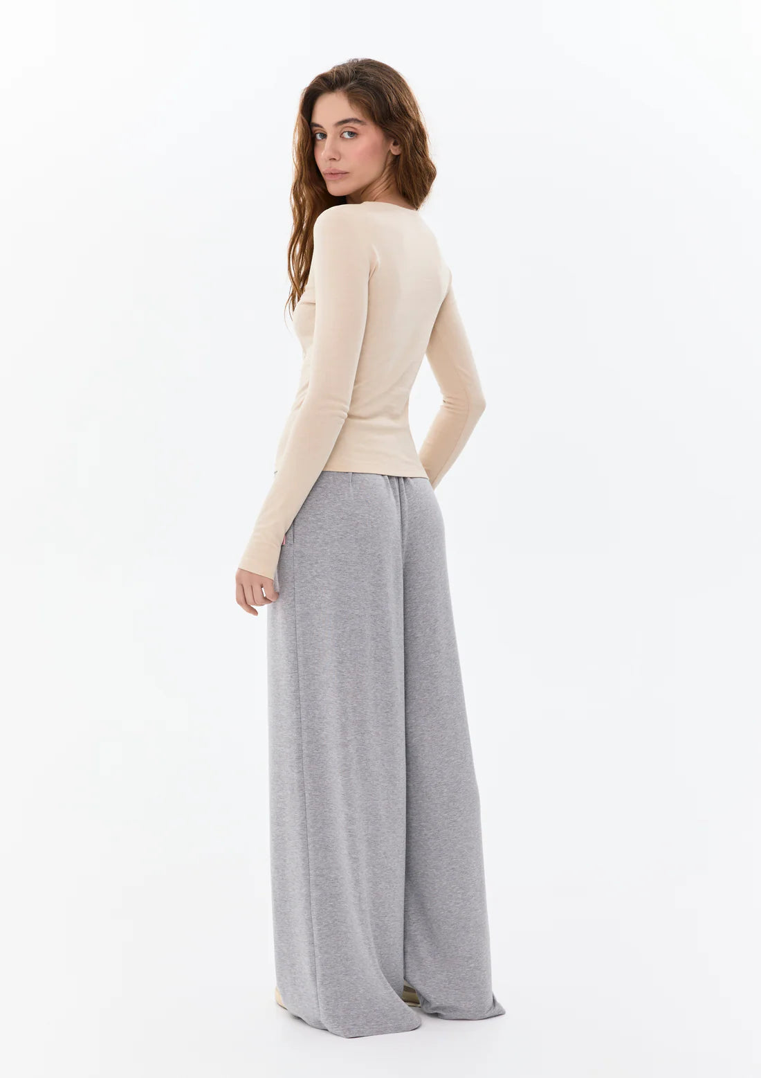 Sand Long-sleeve Top