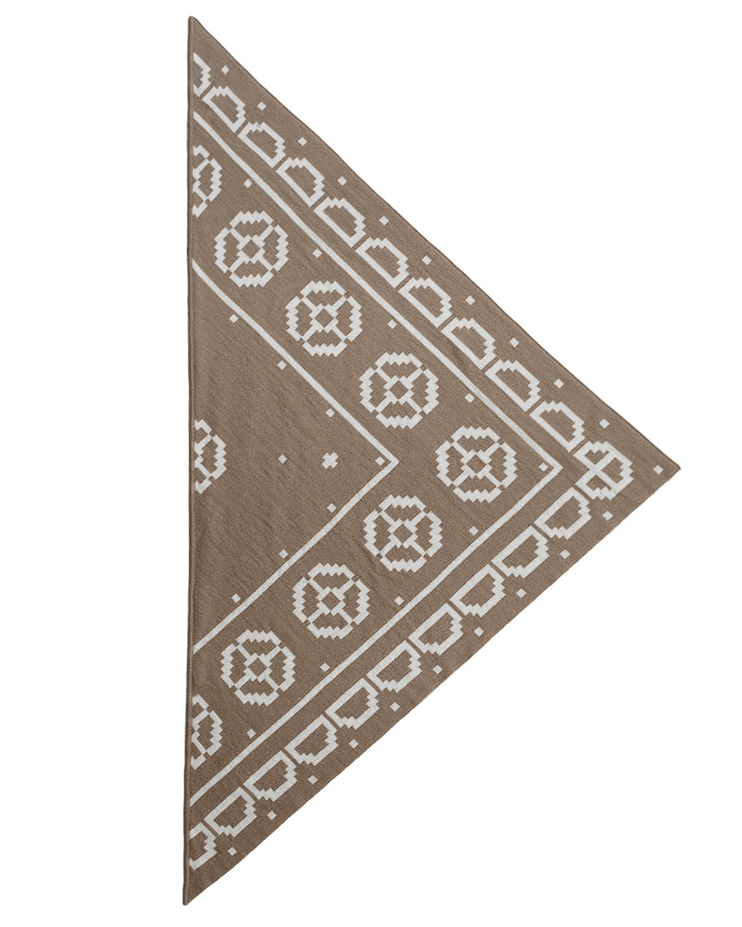 Geranium merino kerchief in beige