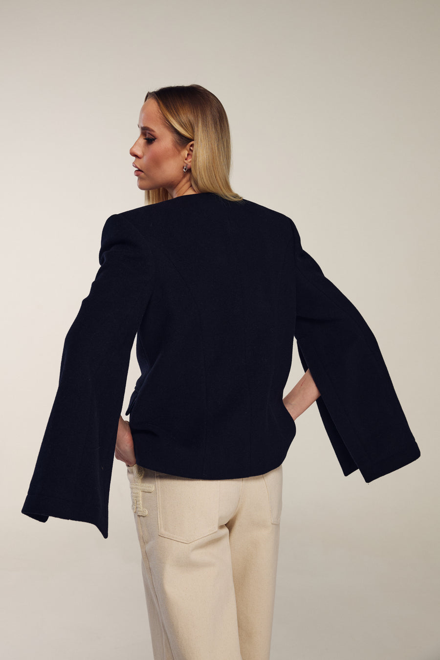 Grace Blazer in night blue