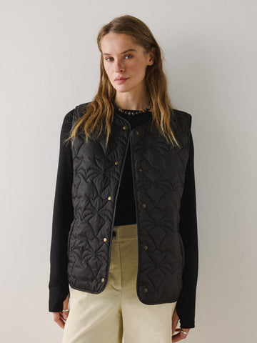 Puffer Vest in black