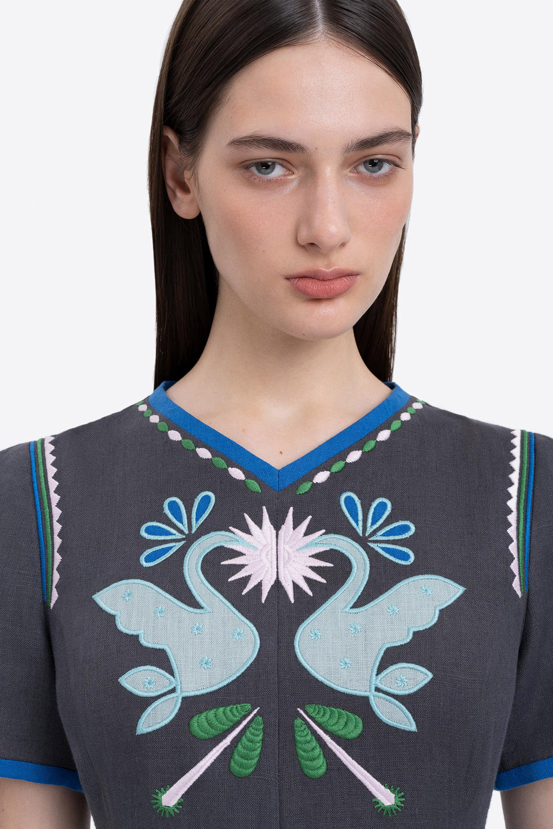 Lebidka Vyshyvanka Dress