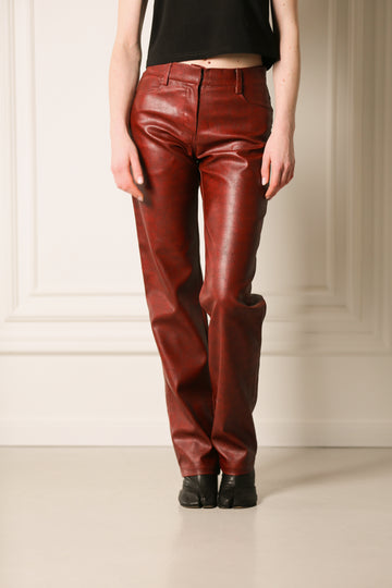 The Sexiest Faux Leather Trousers