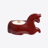 Konyk Candle in Burgundy