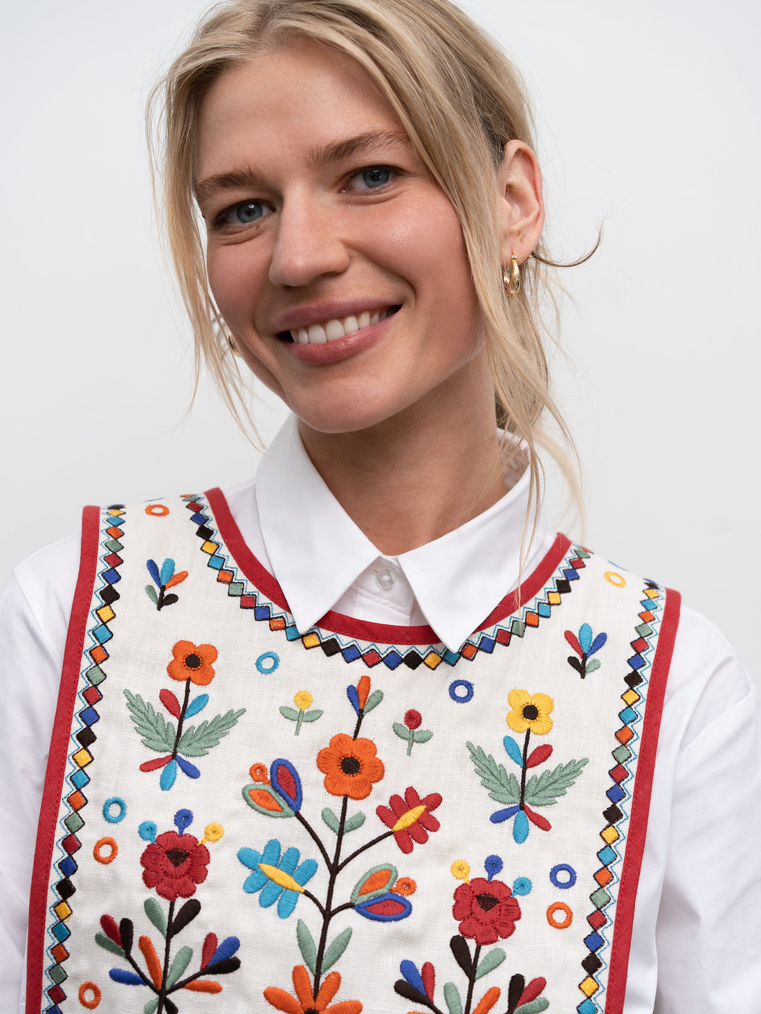 Yaryna Embroidered Vest