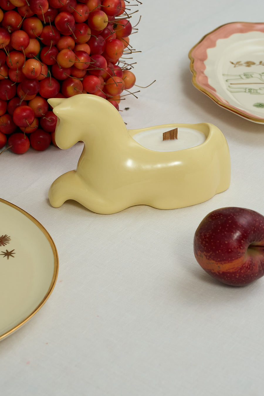 Konyk Candle in Yellow