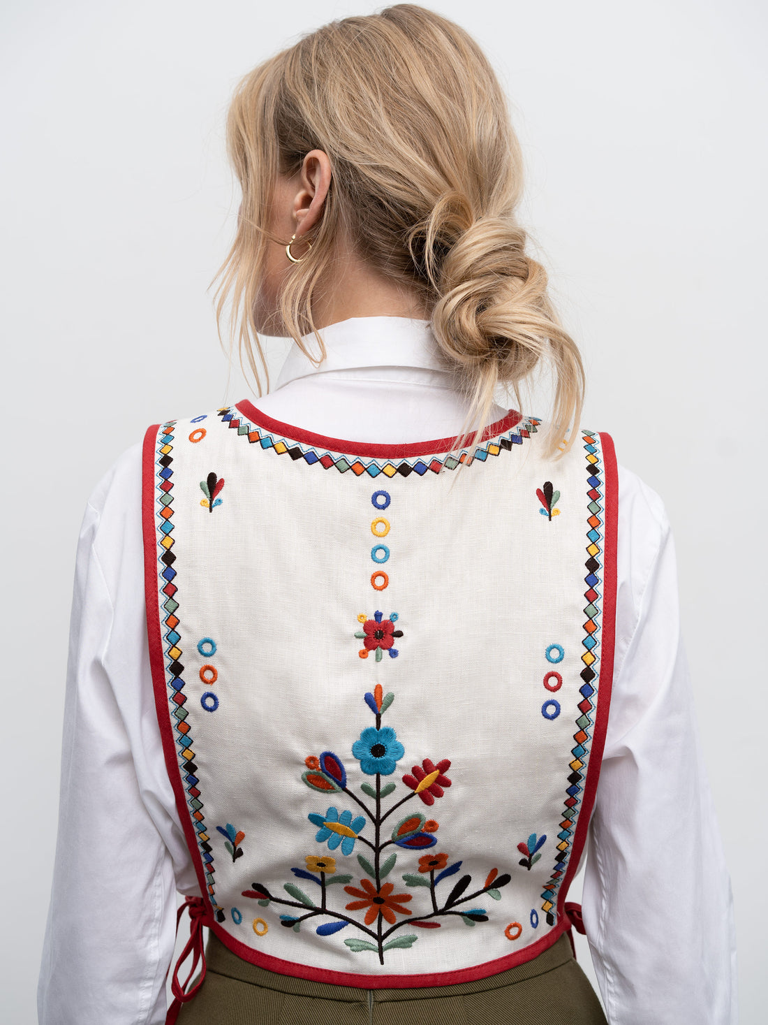 Yaryna Embroidered Vest