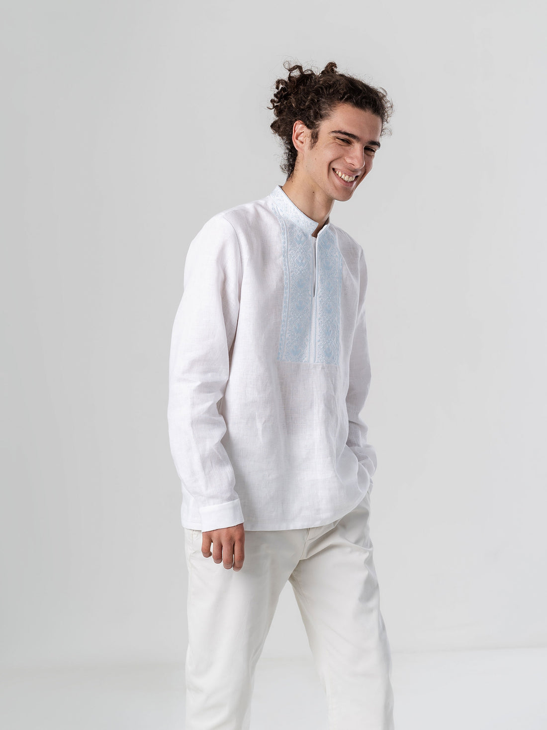 Sky Men’s Vyshyvanka Shirt