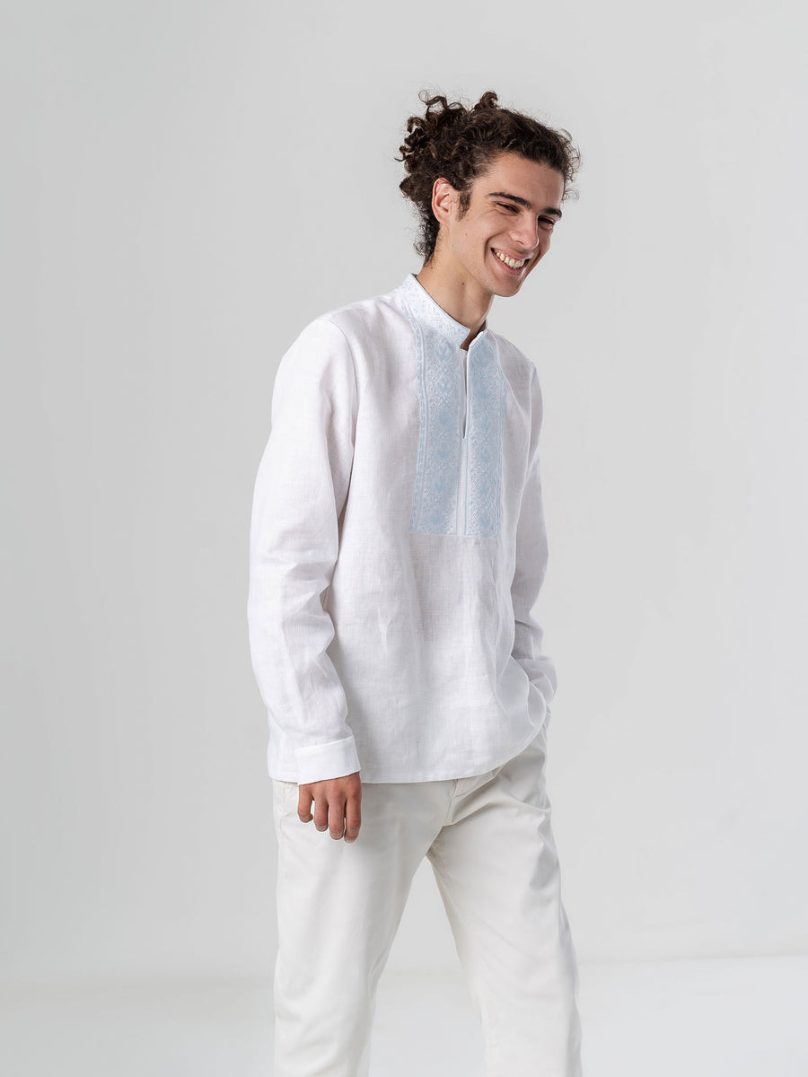 Sky Men’s Vyshyvanka Shirt