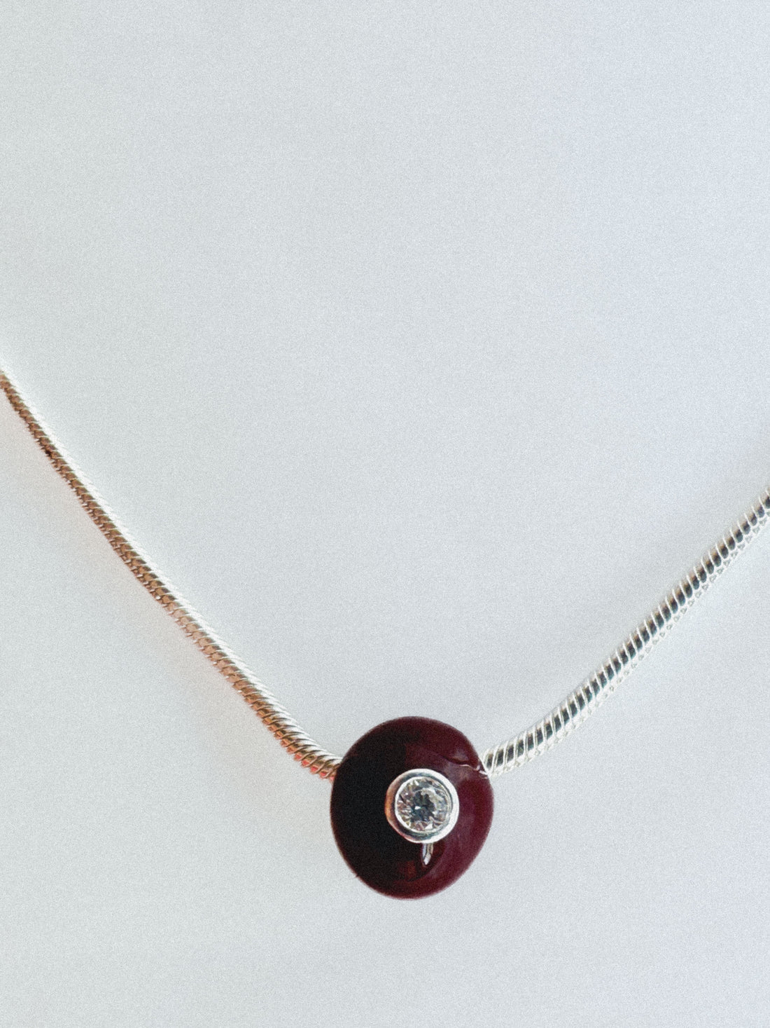 Dry Garnet Necklace