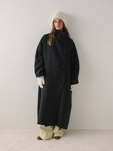 Coat Journey in dark blue