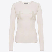 Knitted Soul Top in peach