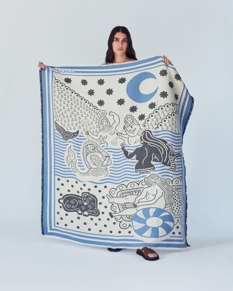 Mermaid Picnic Blanket