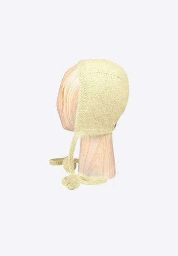Bonnet hat in yellow