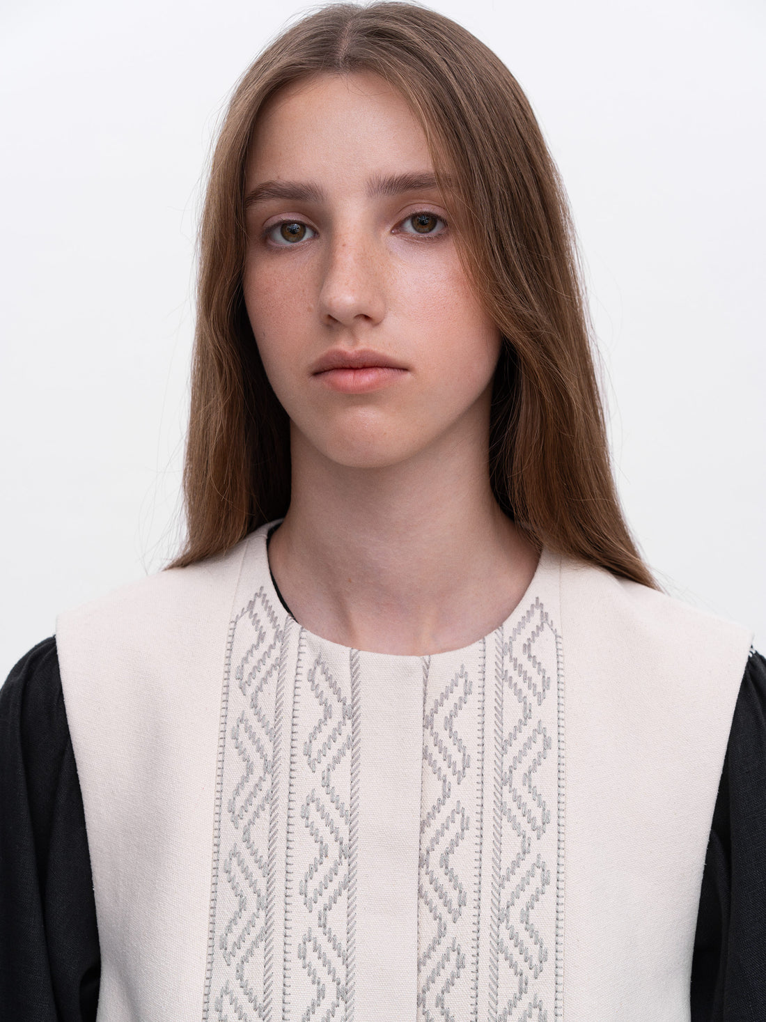 Haina Embroidered Vest