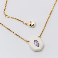 Petal Marquise Necklace