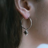 Drimota Earrings in Silver