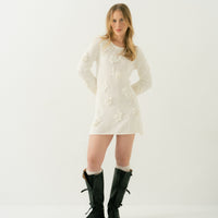 Flower Mini Dress