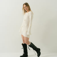 Flower Mini Dress
