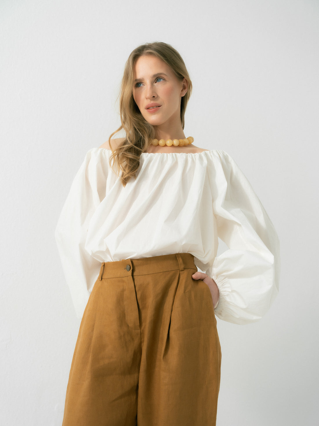 Harmony Blouse in white