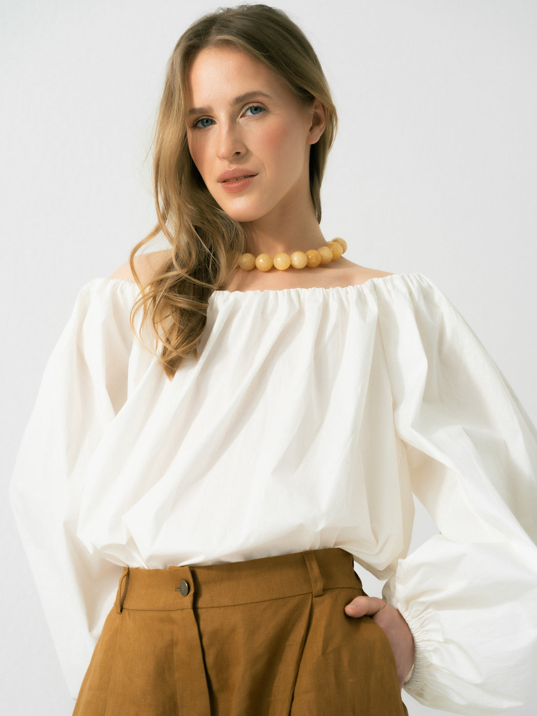 Harmony Blouse in white