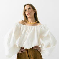 Harmony Blouse in white