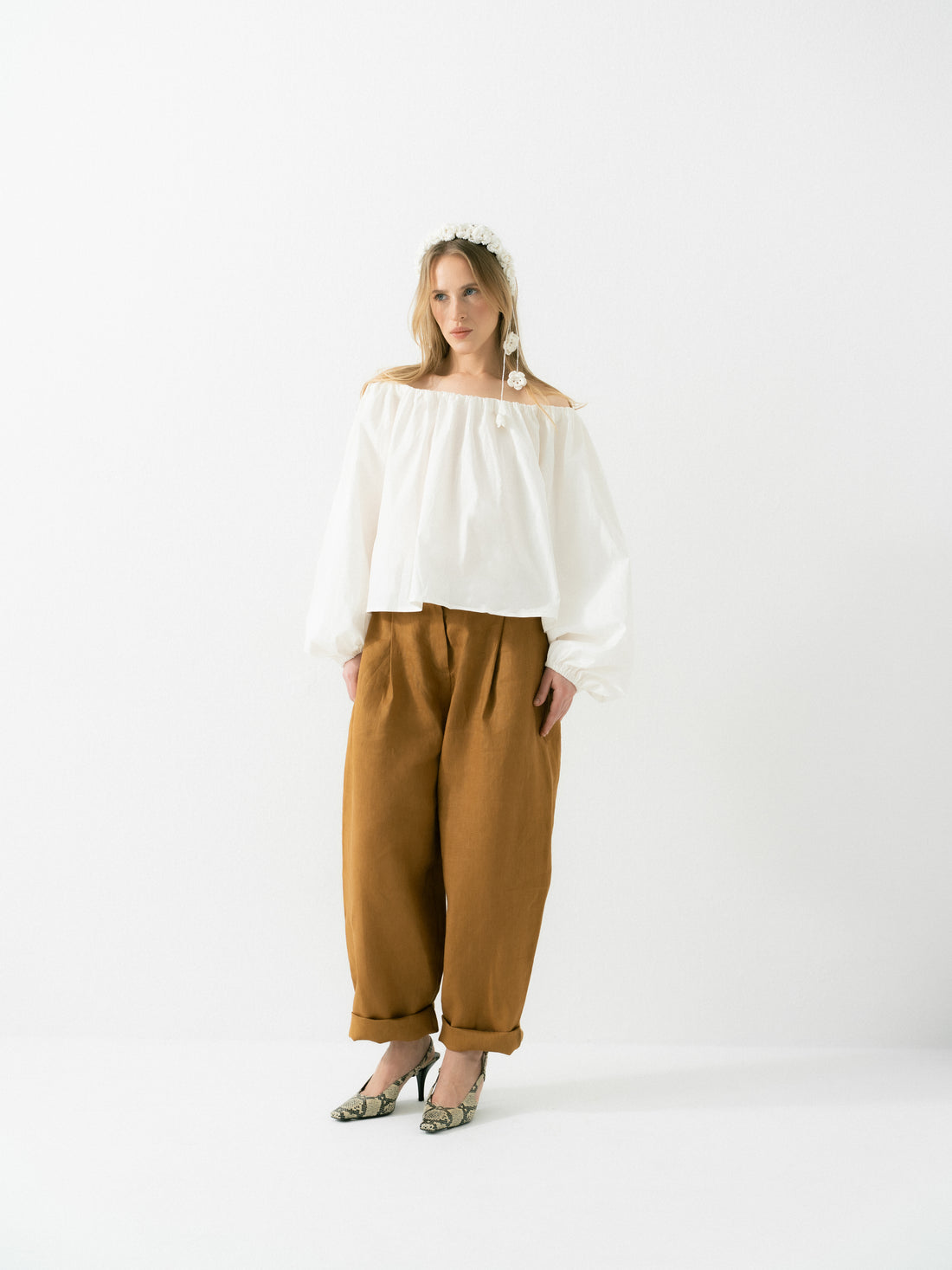 Harmony Blouse in white