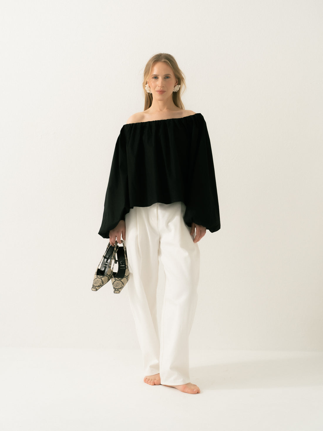 Harmony Blouse in black