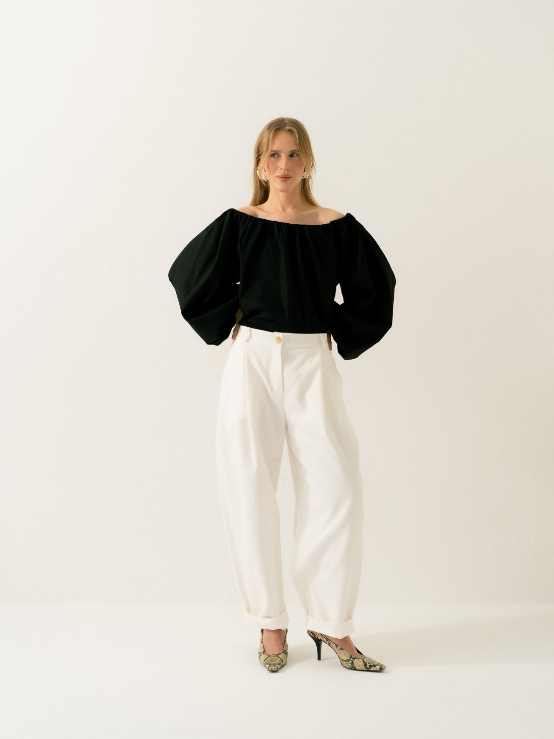 Harmony Blouse in black
