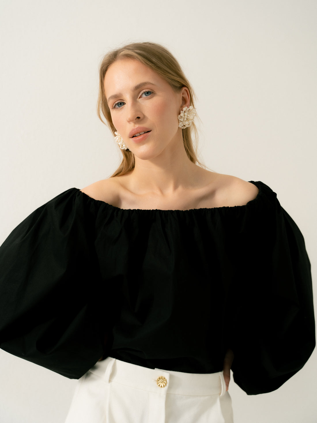 Harmony Blouse in black