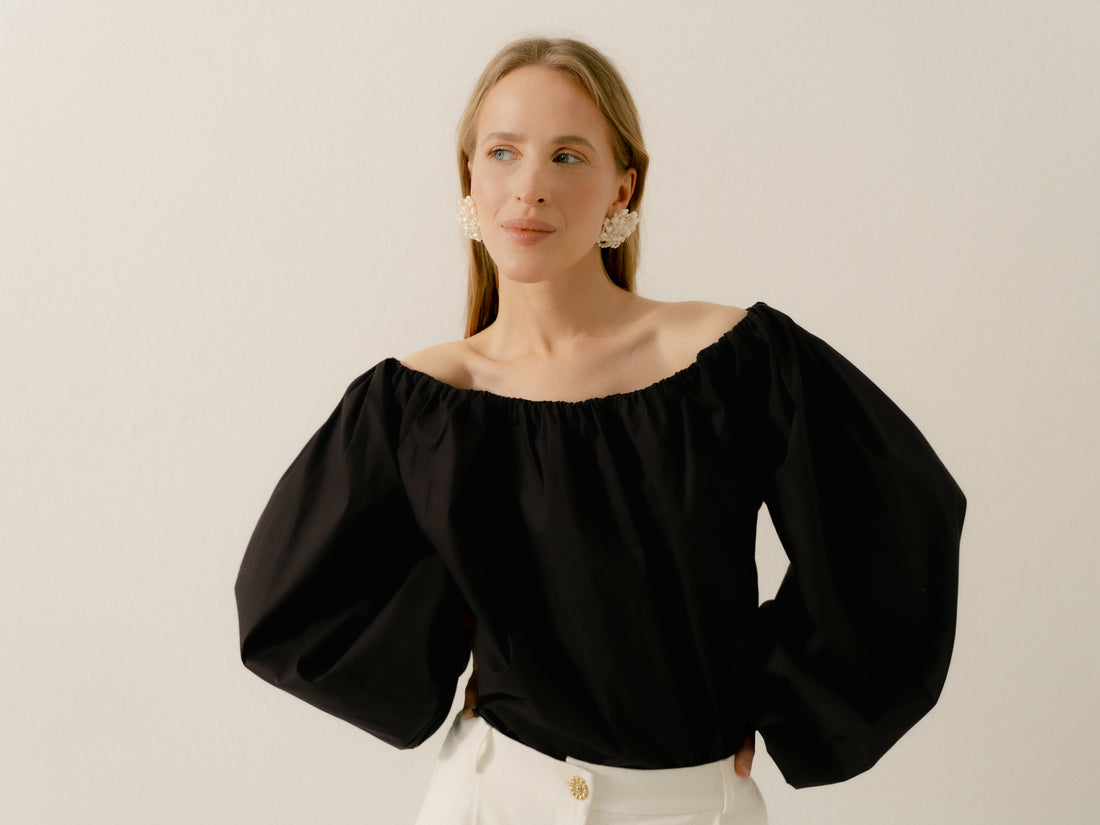 Harmony Blouse in black