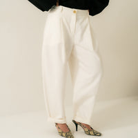 Denim Tailored Trousers