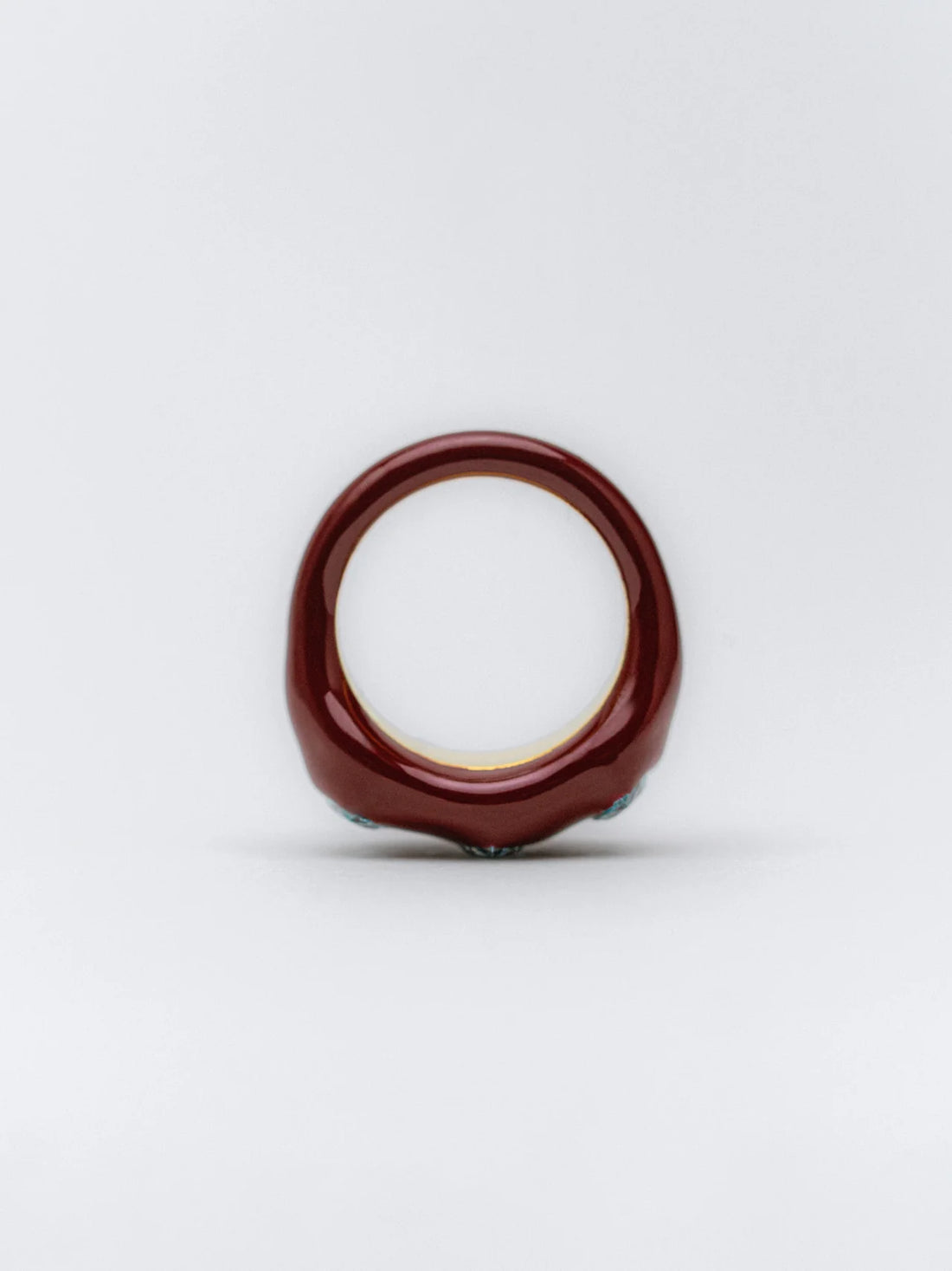 Molten Marquise Trio Ring