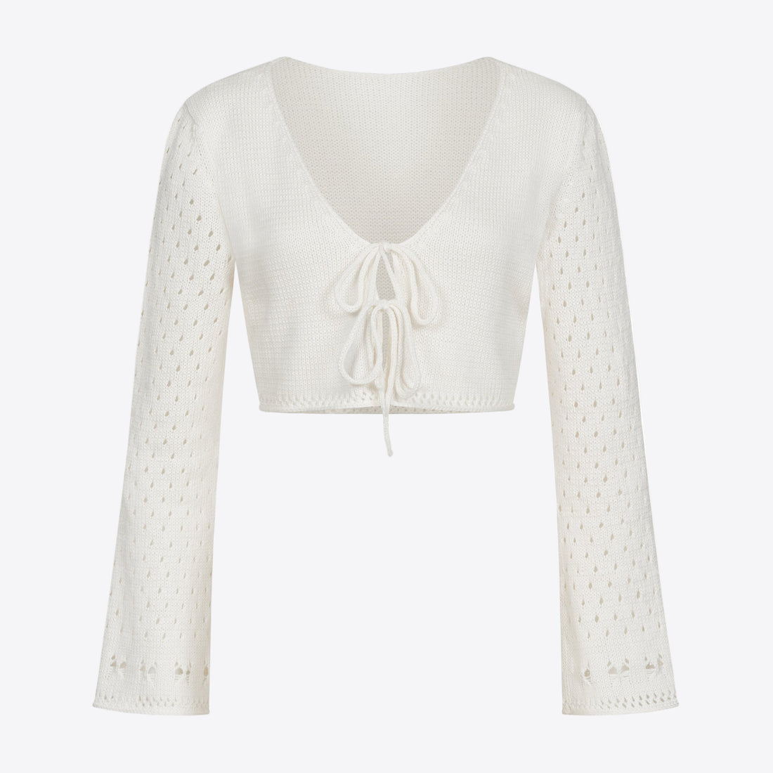 Pointelle Cardigan