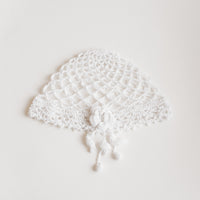 Lace-knit Flowers Beanie
