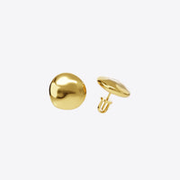 Geoid Earrings in gold