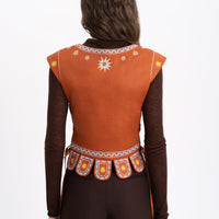 Adamant embroidered vest