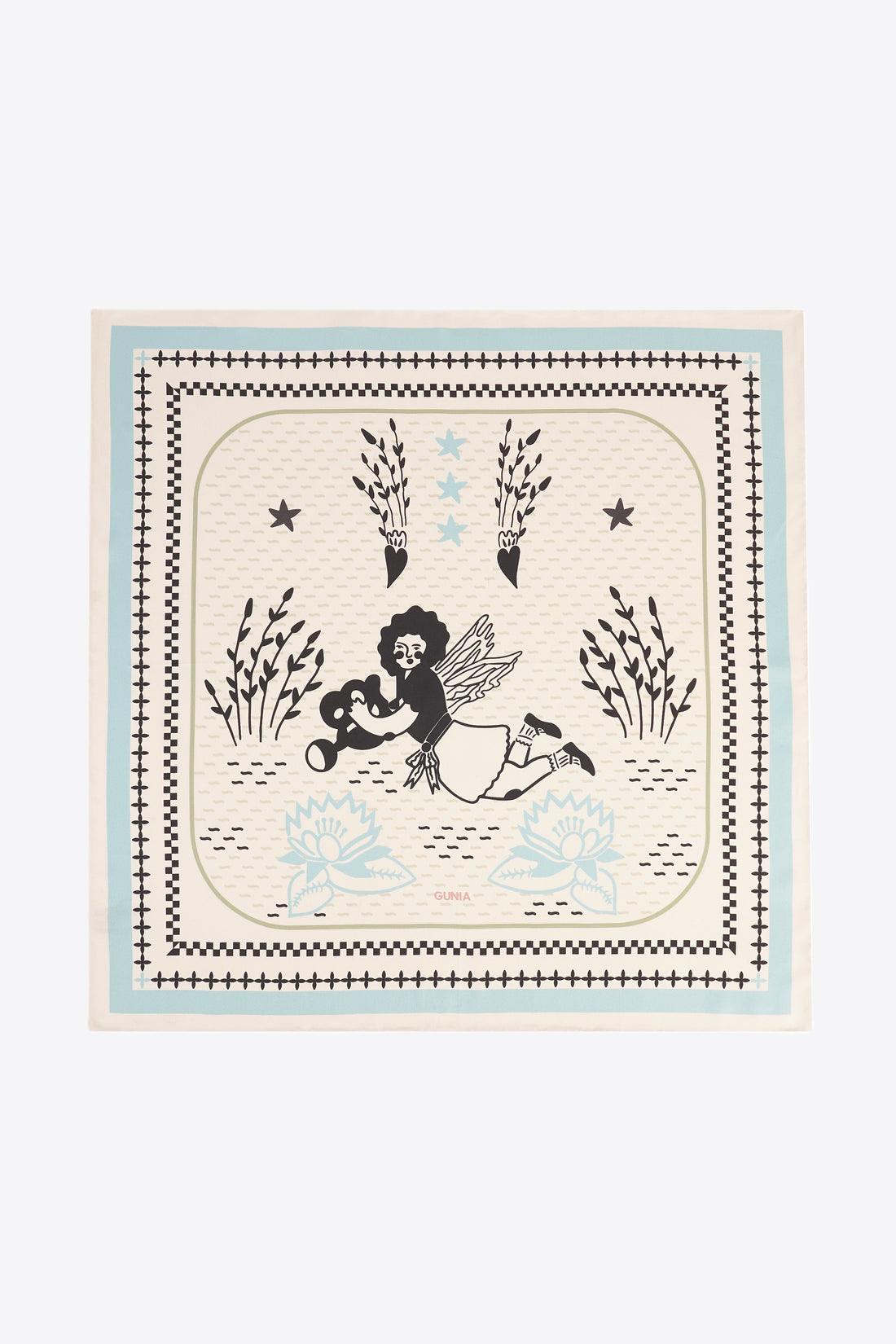 Lily Floral Scarf