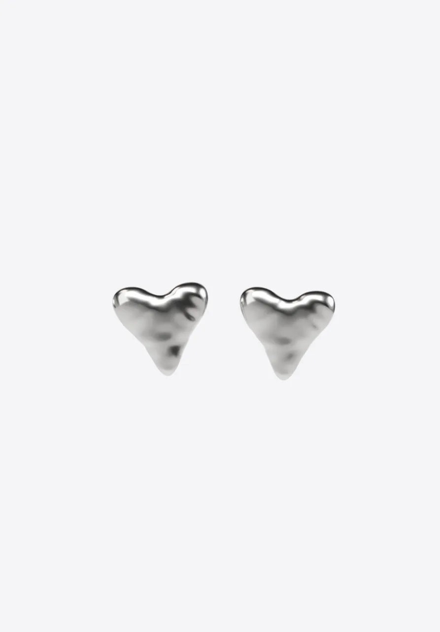 Heart Stud Earrings
