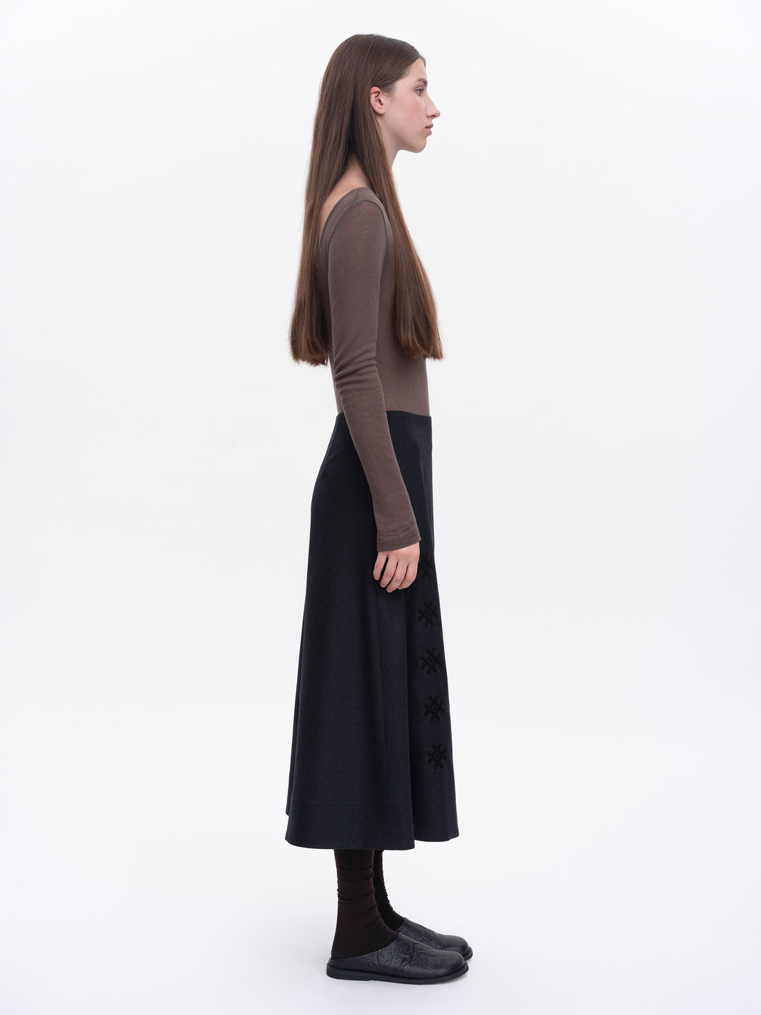 Noa Wool skirt